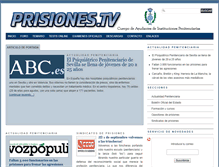 Tablet Screenshot of prisiones.tv